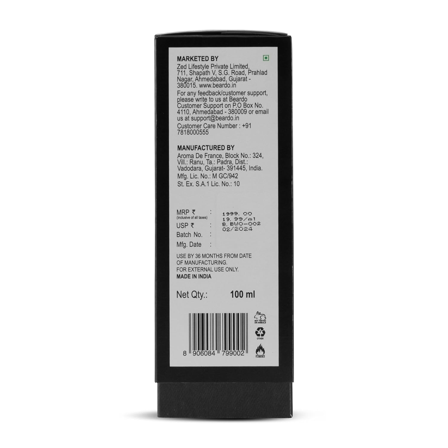 Beardo Midnight Luxe Set