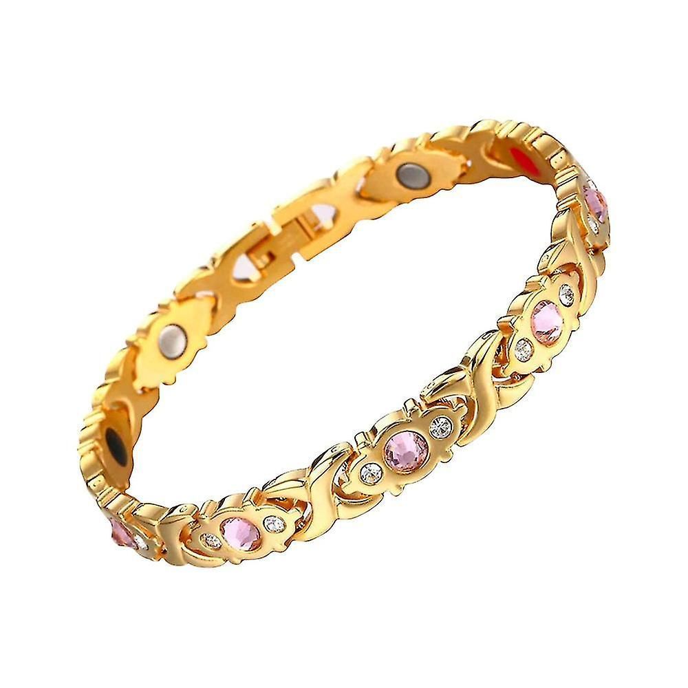 Men Women Magnetic Health Slimming Bracelet Healing Therapy Bangle Arthritis Pain Relief