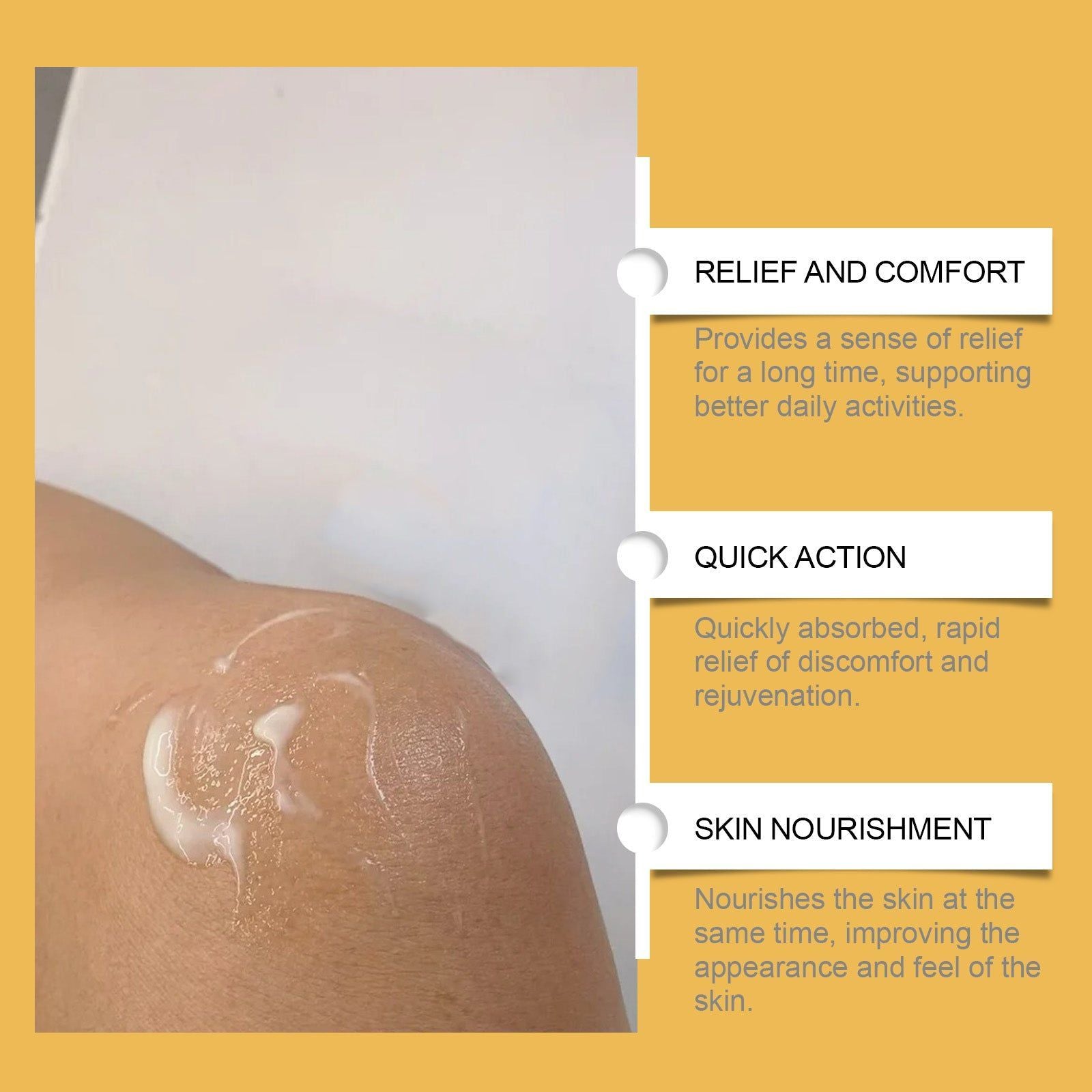 Bee Venom Joint Relief Cream for Body Joint Care, Muscle Pain, Fast Relief ,30g