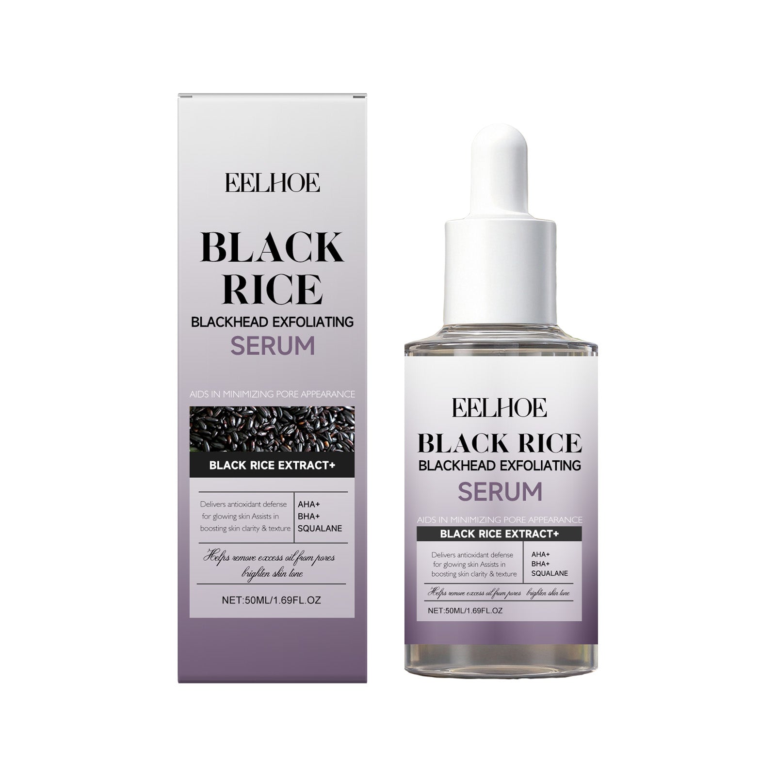 Black Rice Facial Care Exfoliating Essence, Hydrating, Pore Cleansing ,50ml