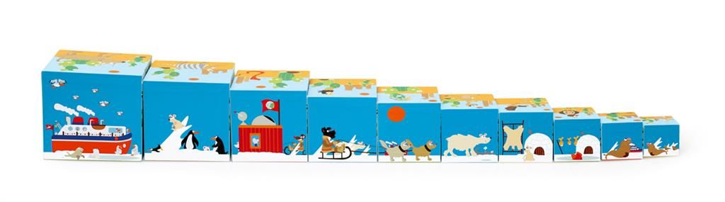 Animals Of The World 10 Pcs Stacking Tower - Jumbo