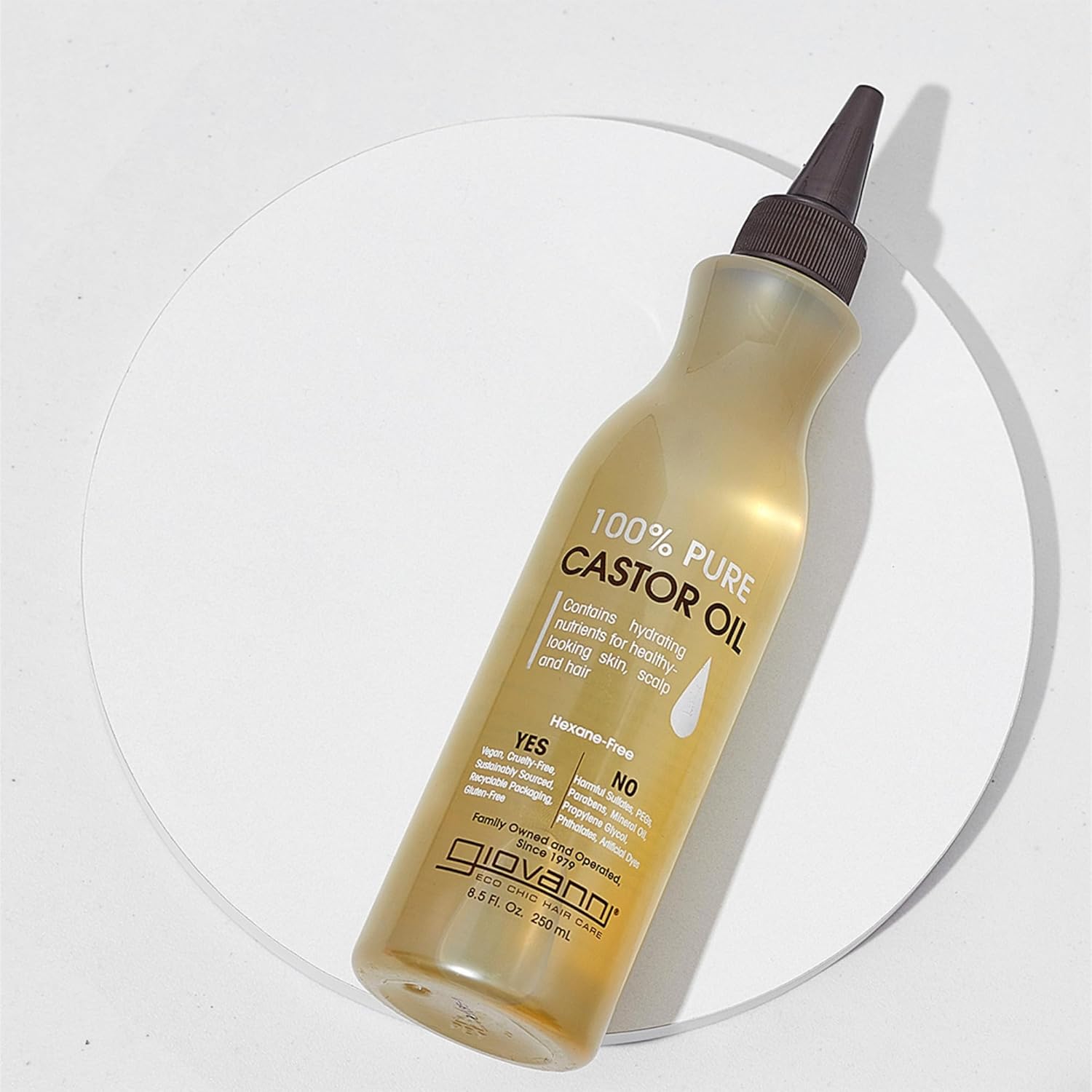 Giov 100% Pure Castor Oil 8.5Fl.Oz