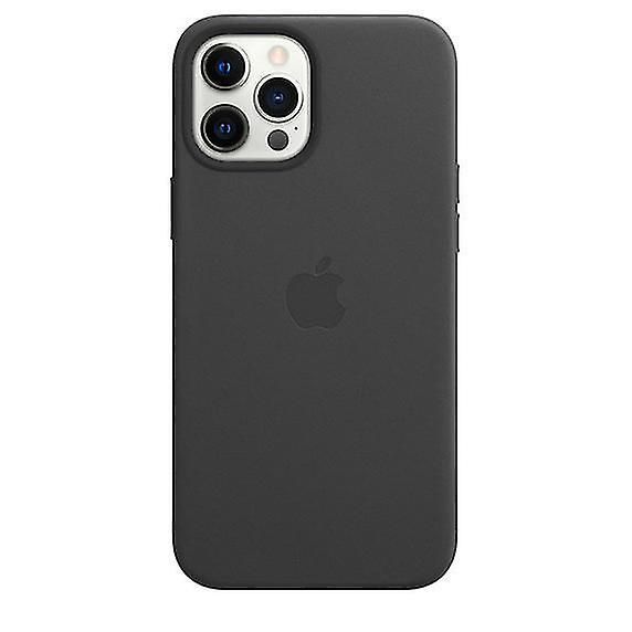 Leather Case For iPhone 12 Pro Max - Magsafe Magnetic Mobile Phone Case with Classic Design