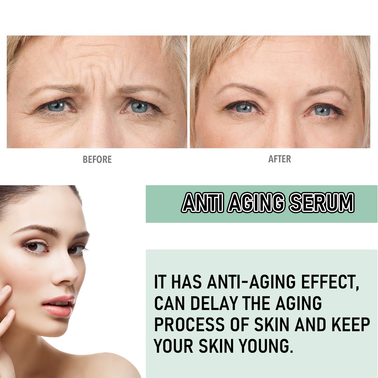 Collagen Anti-Wrinkle Facial Essence for Firming Skin, Hydrating, Youthful Glow ,30ml