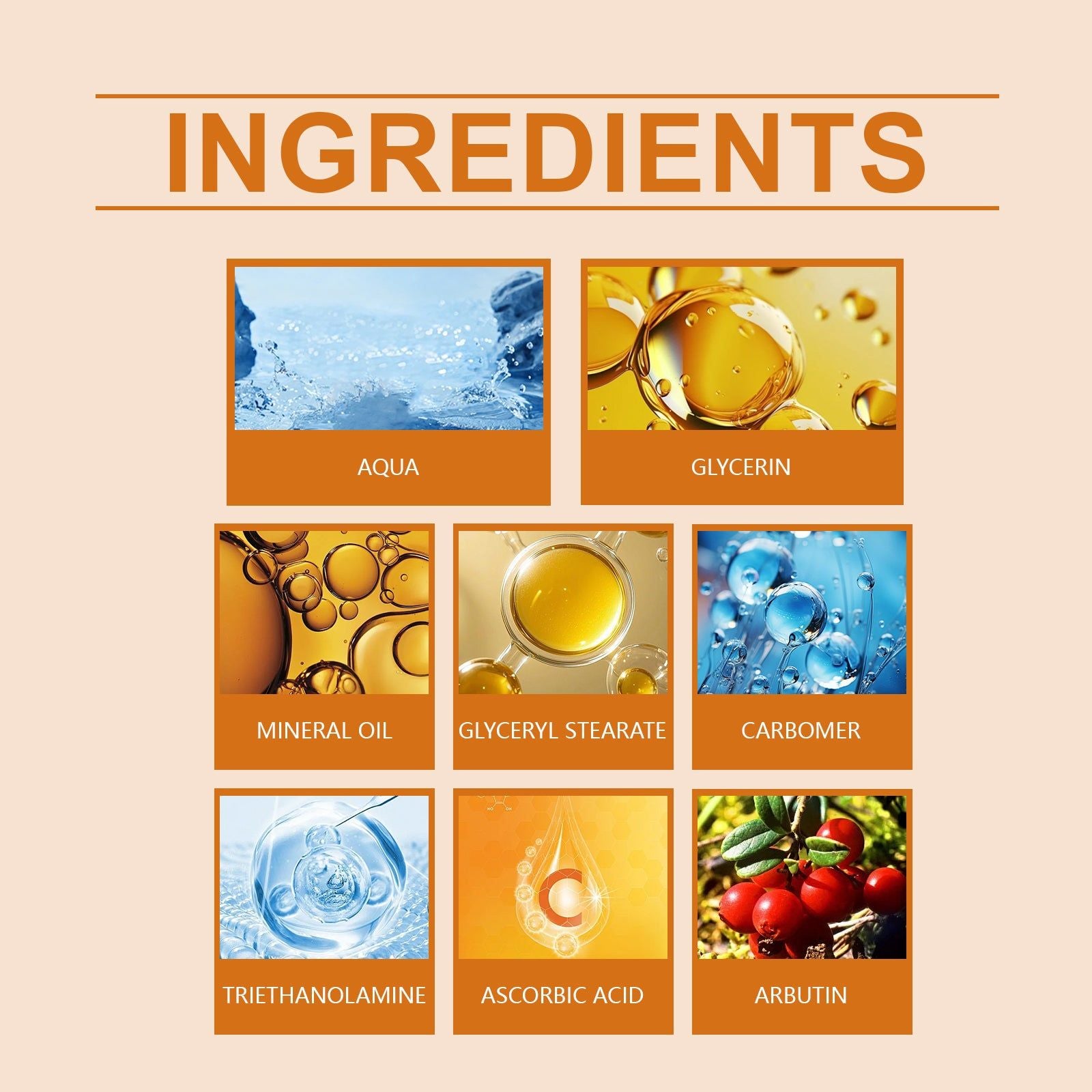 Hydrating Moisturizing Cream, Brightening, Radiant, Gentle for Sensitive Skin ,50g