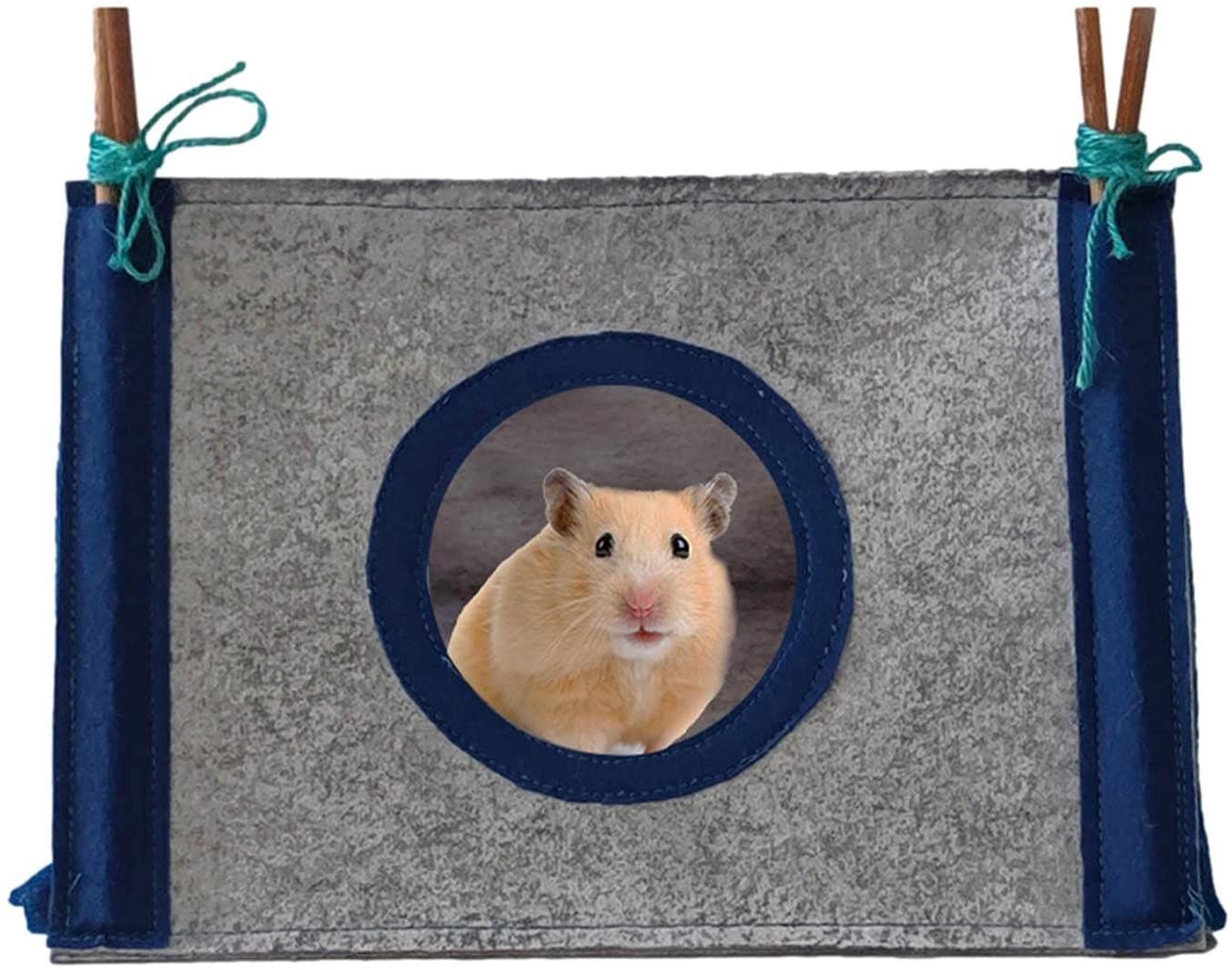 Small Pet Nest Rabbit Felt Tent Hamster Hideout House Guinea Pig Cage Chinchillas Bed Animal Tunnel