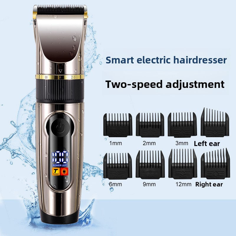 USB Rechargeable Ceramic Blade Hair Clipper