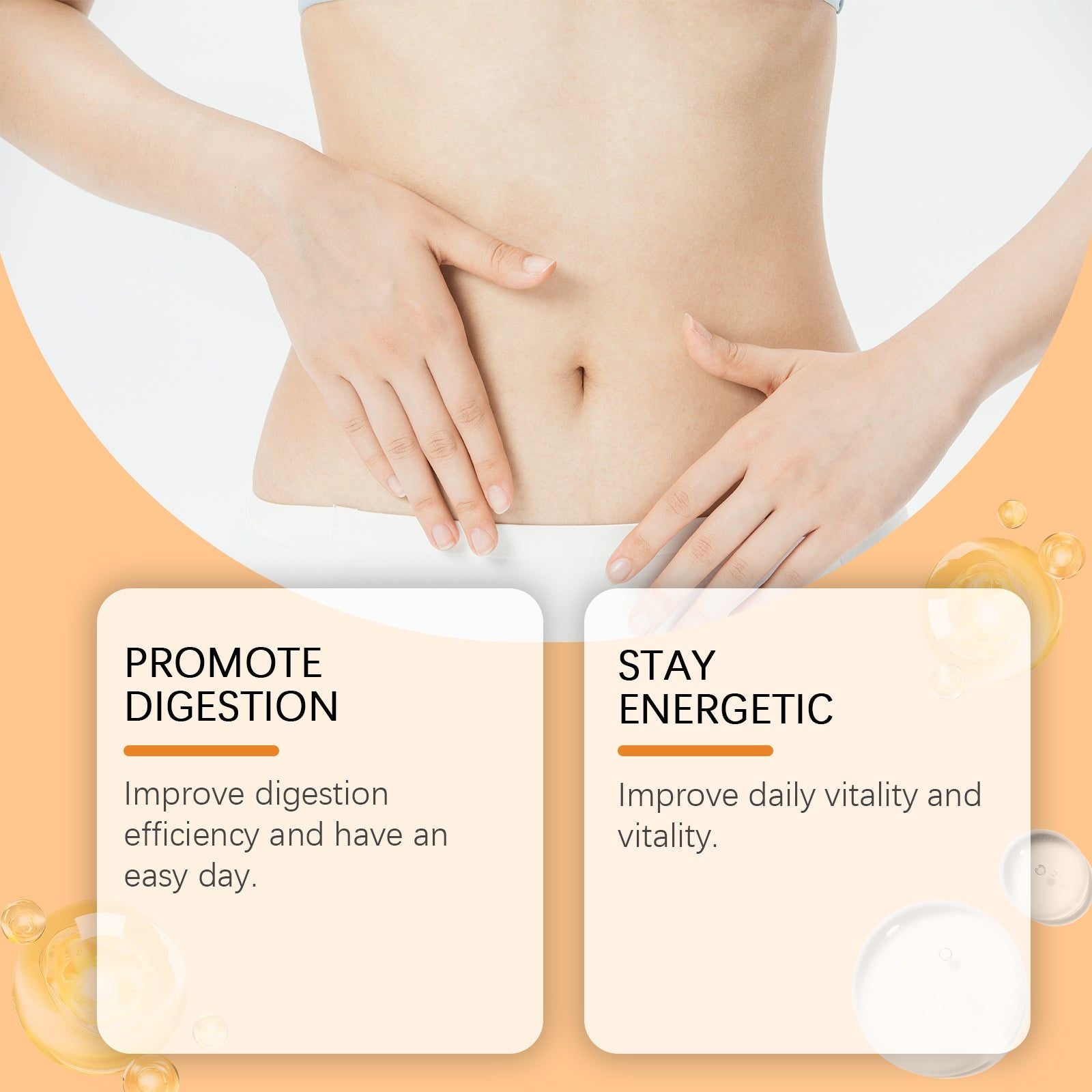 Boost Your Body Care with Vitality-Enhancing Supplement Drops, Natural Gut Health ,60ml