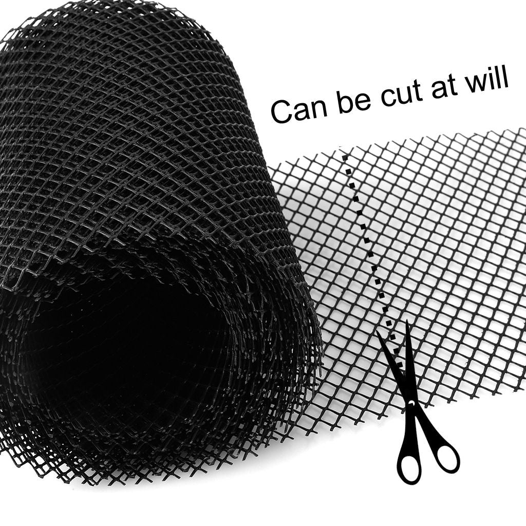 Aluminium Leaf Mesh Gutter Guard Cover Roof Panels Leaf Mesh Roll With 10 Ground Nails