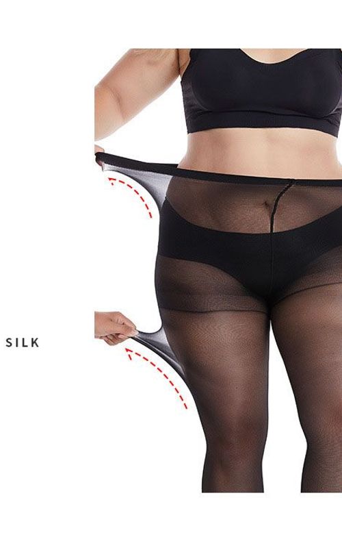 Supersize Stockings Women Plus Size Pantyhose Anti Snatch Thin Pantyhose