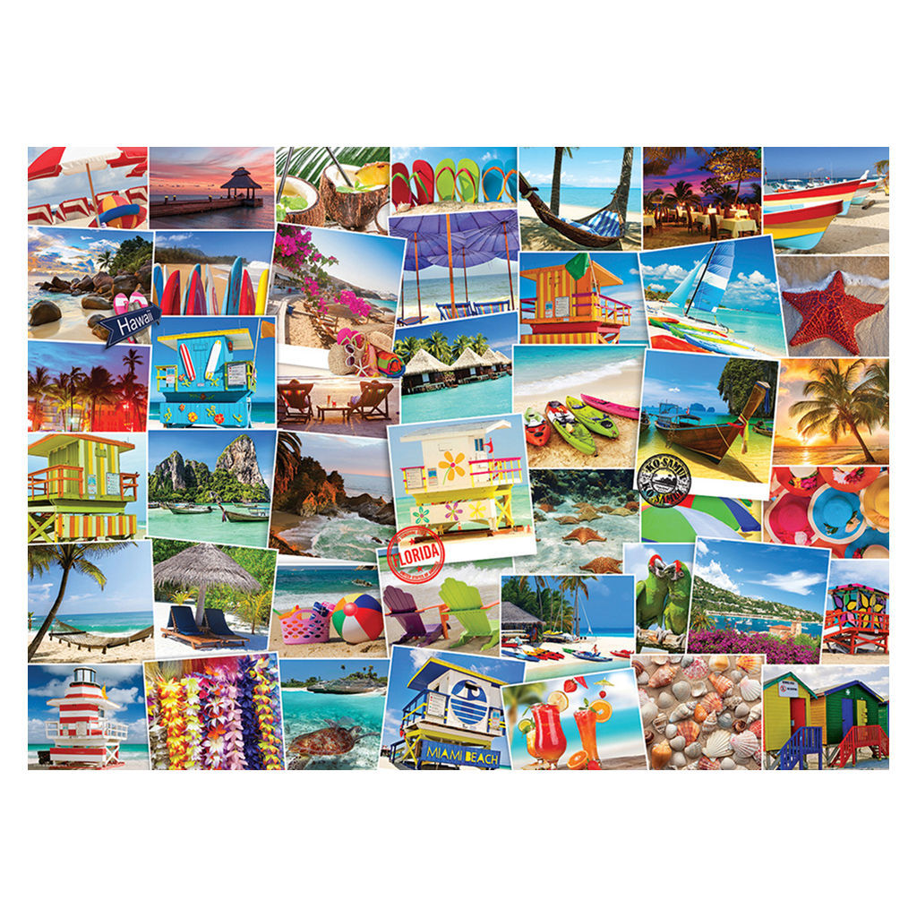 Beaches  - Globetrotter 1000 Pieces Puzzle