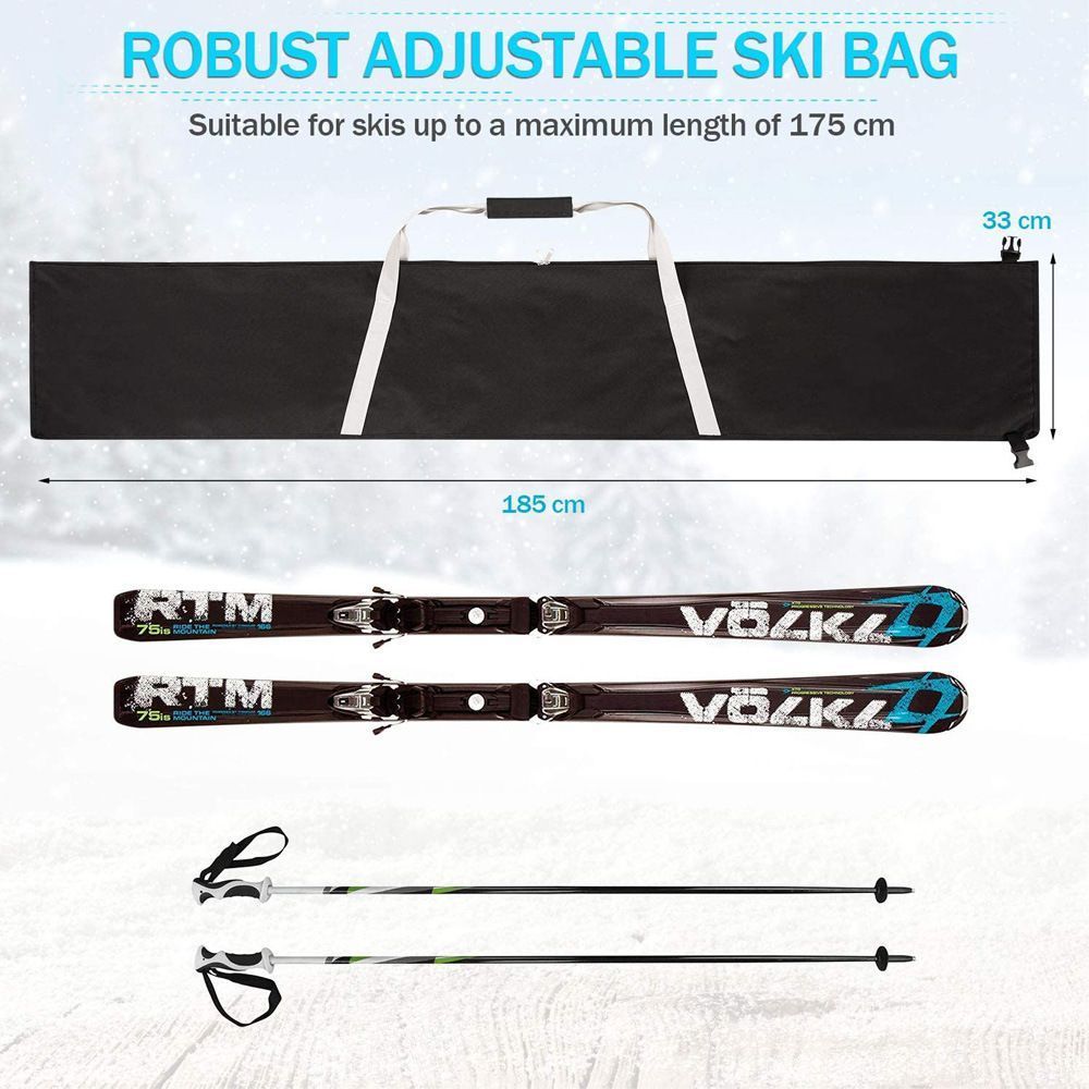 Ski Storage Bag Snowboard Carrier Snowboard Organizer for Skiing Travel