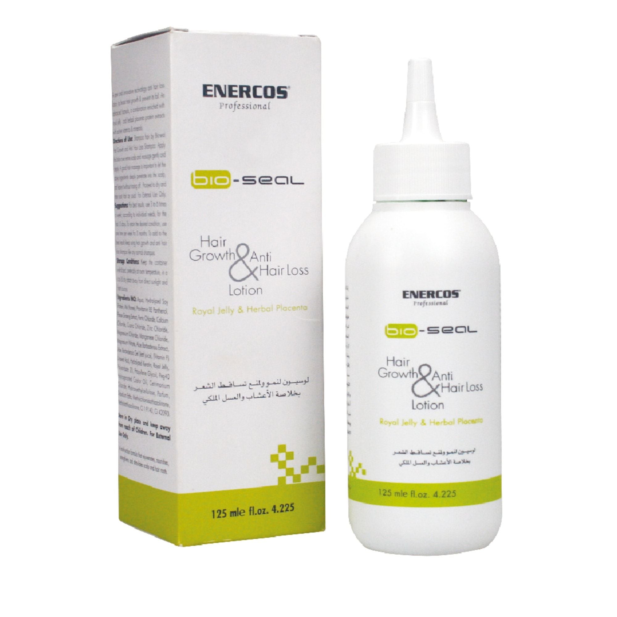 Enercos Professional Bioseal Hair Growth & Anti Hair Loss Hair Lotion, 125ml