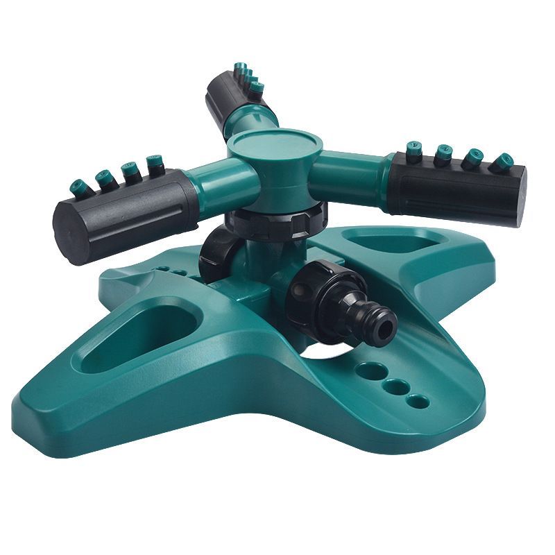 Lawn Sprinkler Automatic 360 Rotating Large Area Oscillating Watering Sprayer