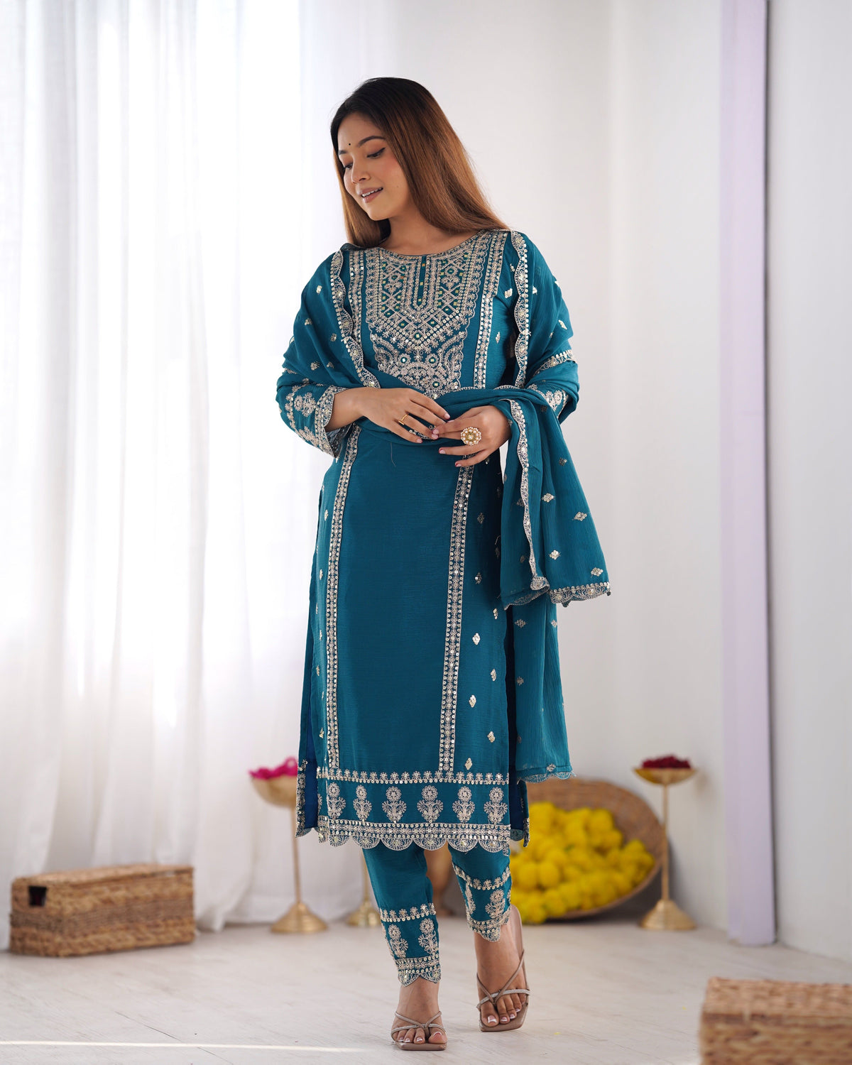 Fab Zone Festive Outfit with Dupatta