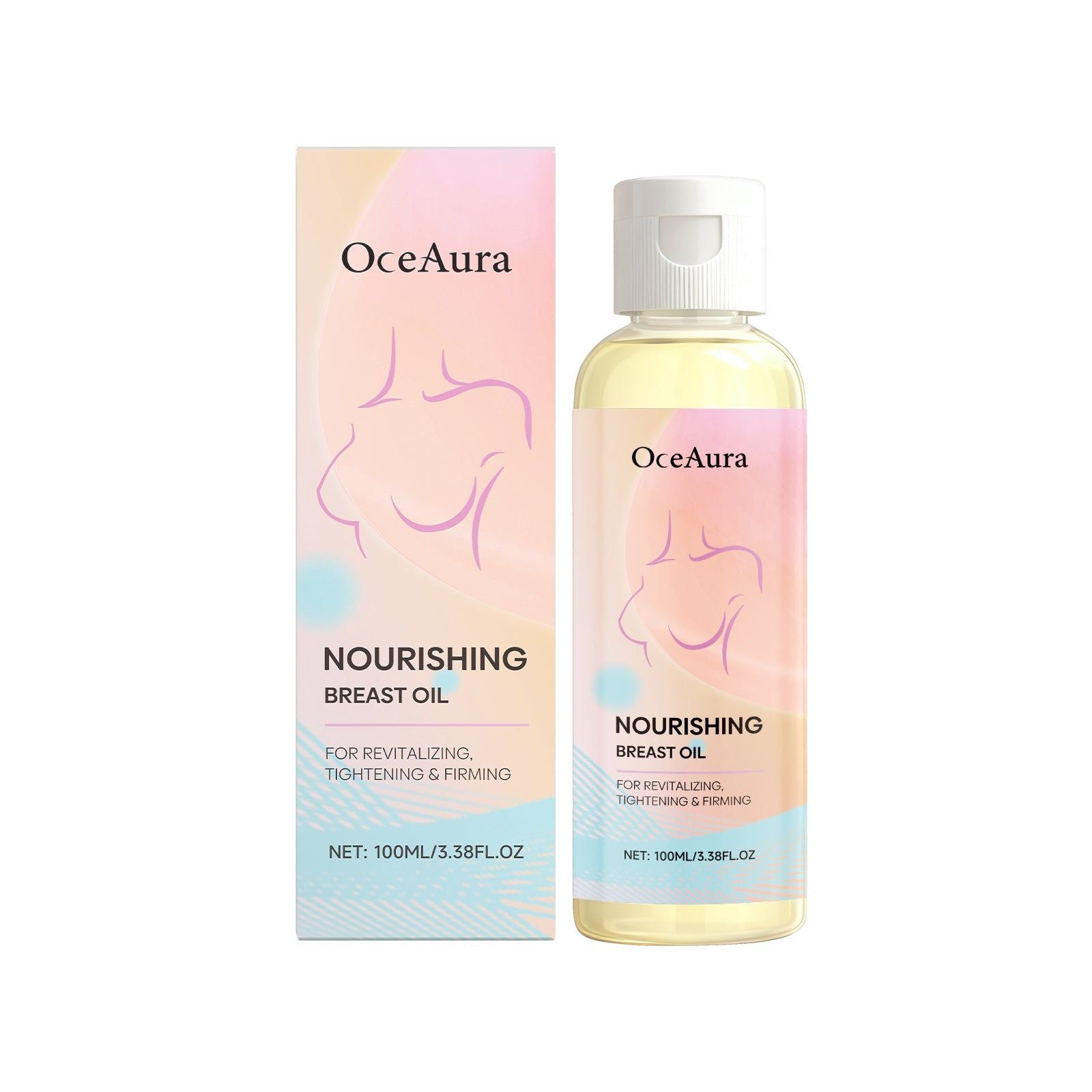 Chest Care Oil, Boost Elasticity, Moisturize, Enhance Confidence, Natural Beauty ,100ml