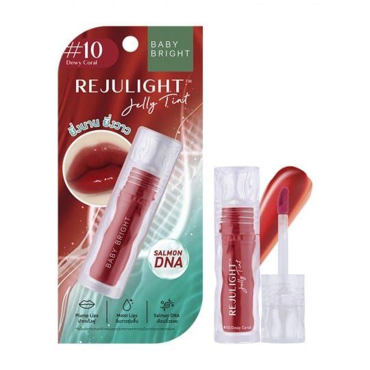 Rejulight Jelly Tint 3g Baby Bright (M) #10 Dewy Coral