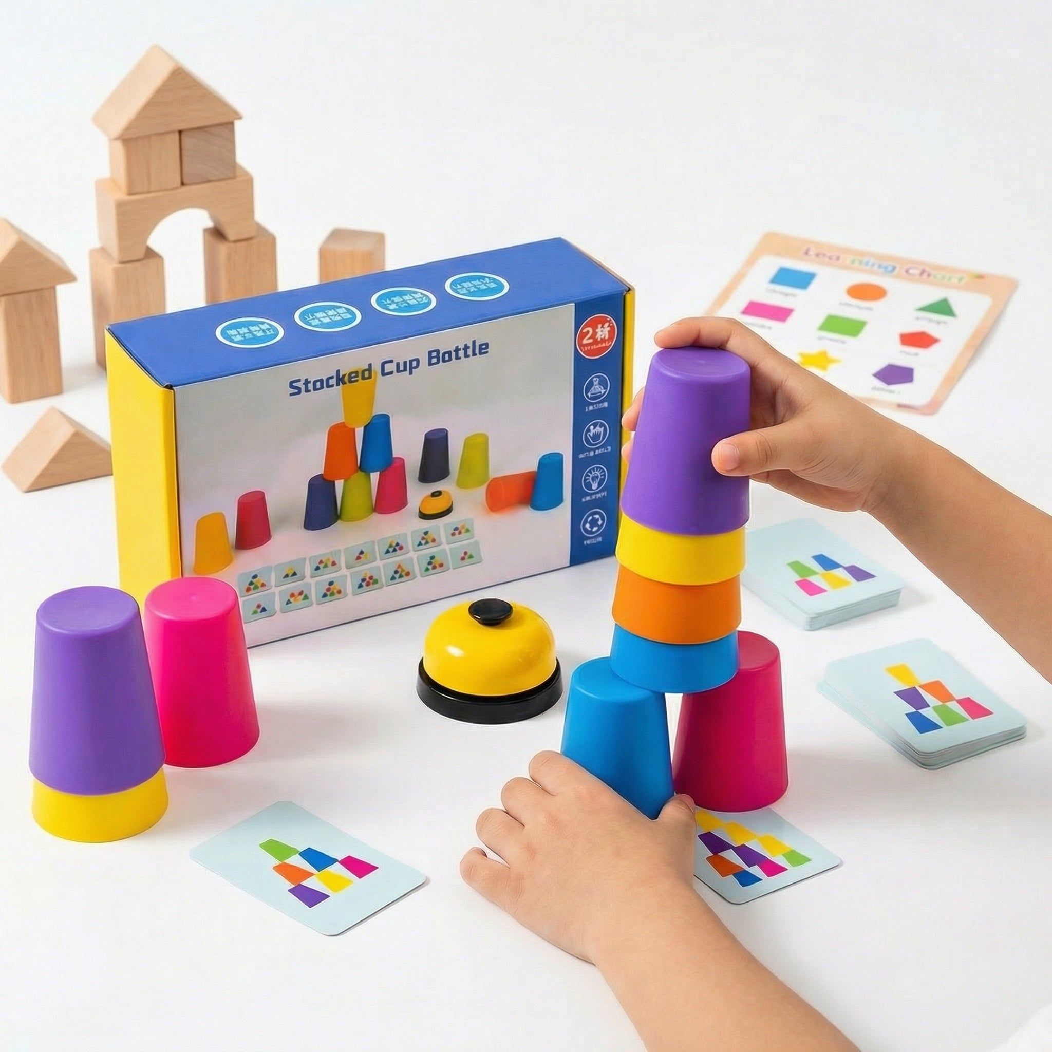 CUP STACKING GAME