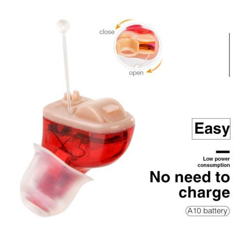 Mini Hearing Aid Invisible Hearing Amplifier Sound Amplifier Voice Enhancer