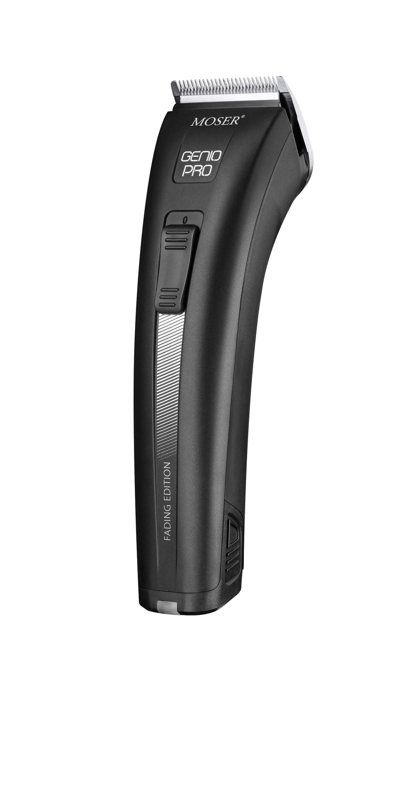 Moser Genio Pro Fading Edition Hair Clipper with Interchangeable battery pack Black 1874-0053