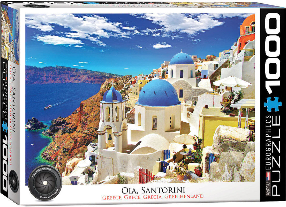 Oia, Santorini Greece 1000 Pieces Puzzle