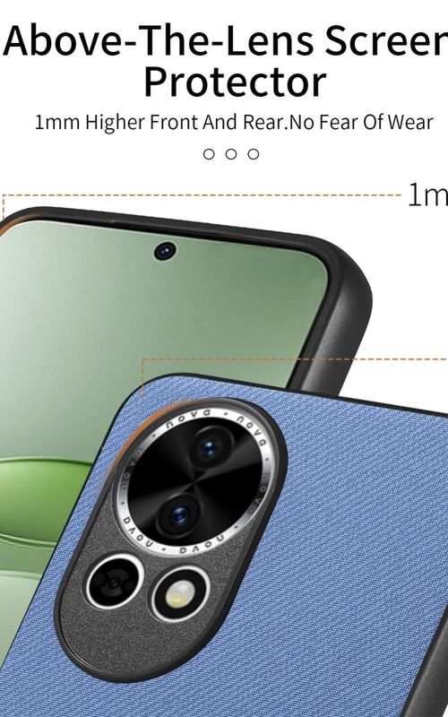 Twill Fabric Leather Phone Case For Huawei nova 13 Pro