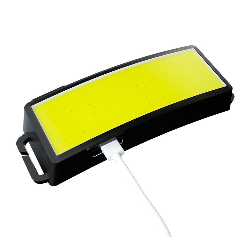 Rechargeable COB Headlamb LED Head-mounted Strong Flashlight For Cambing