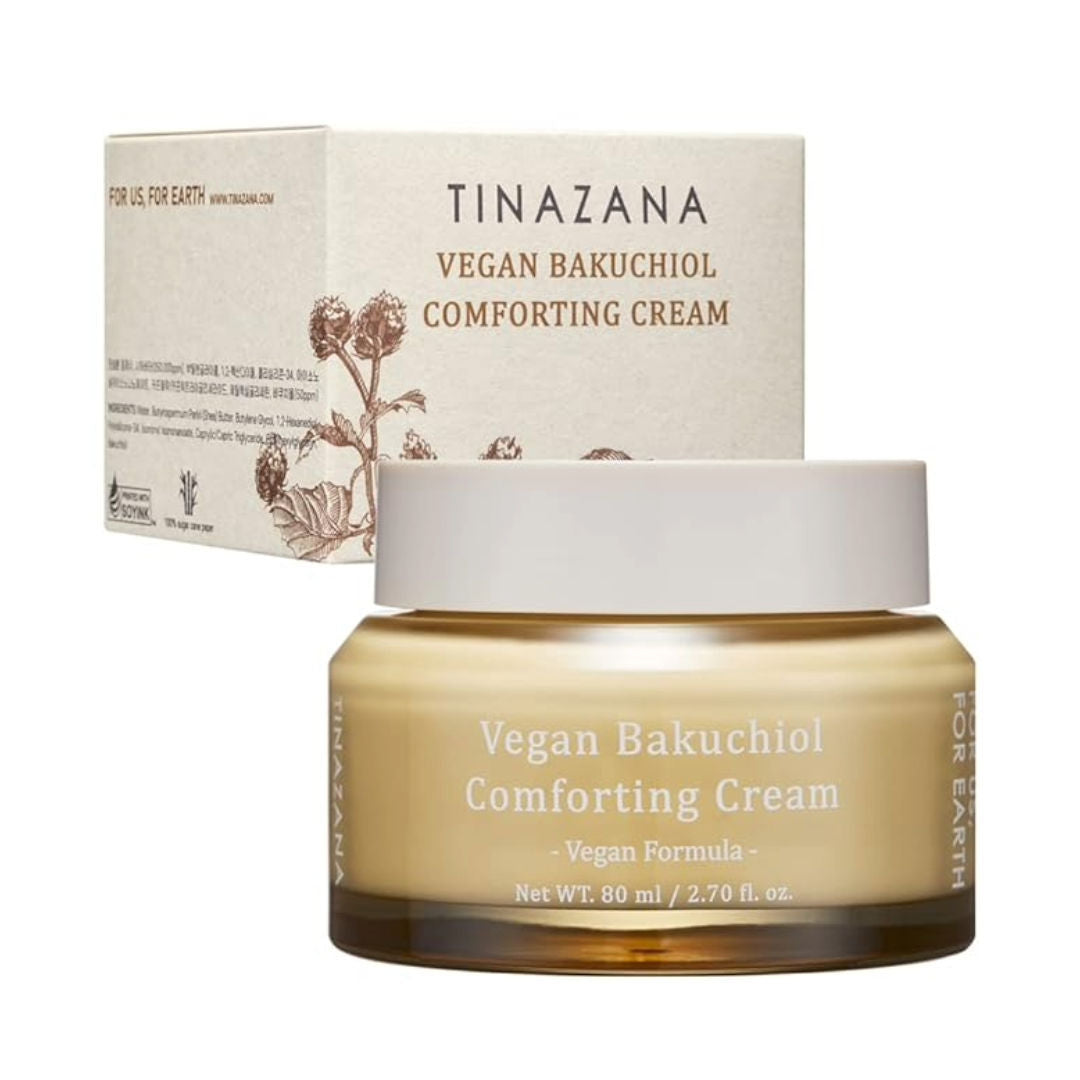 TINAZANA Vegan Bakuchiol Comforting Cream, 80ml