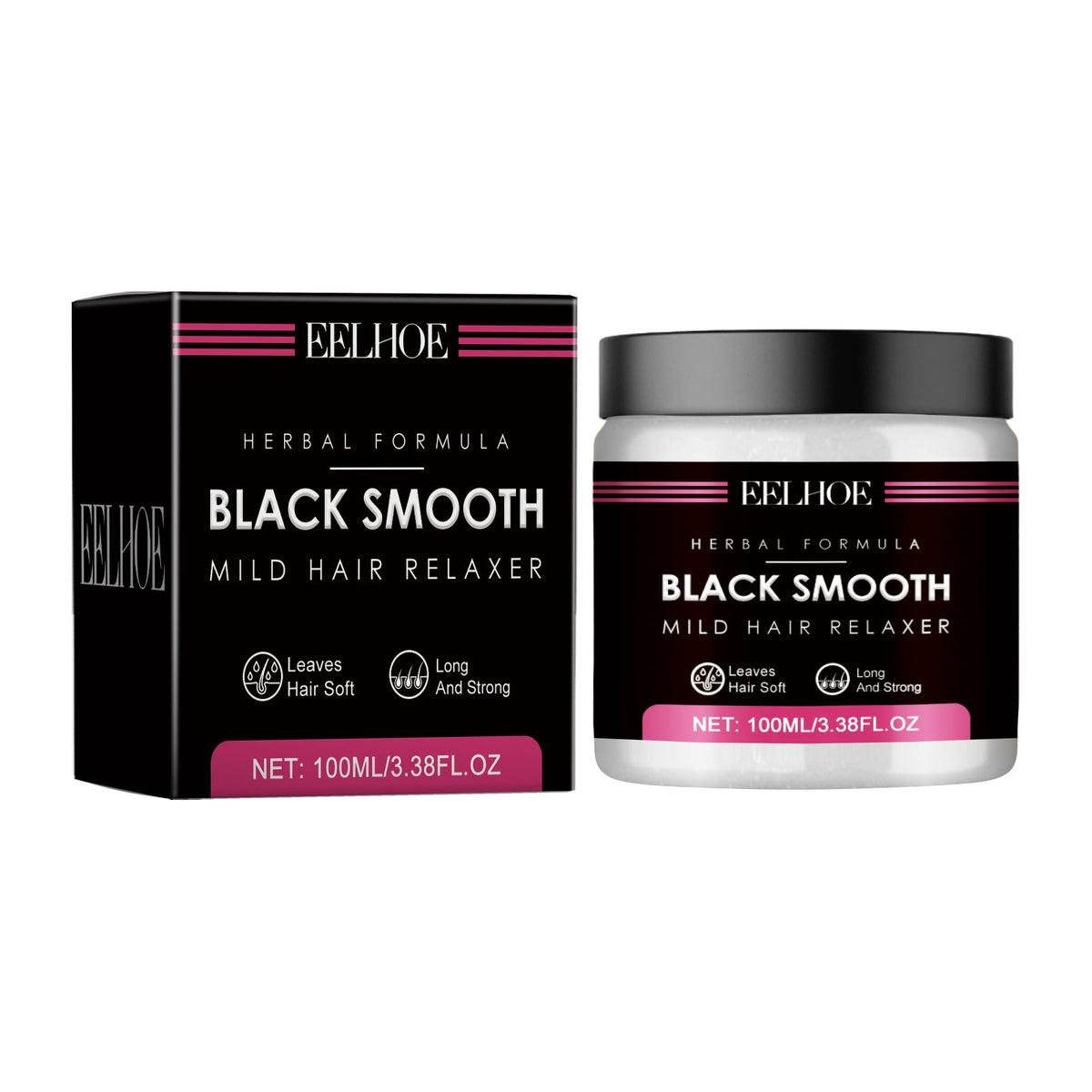 Hair Care, Gentle Nourishing Hair Relaxer for Smooth, Frizz-Free, Shiny Hair ,100ml