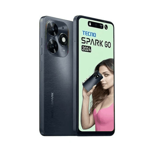 Tecno Spark Go 2024 (4 جيجابايت - 128) - أسود