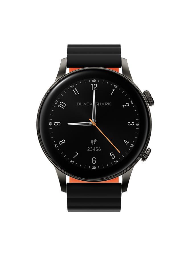 Black Shark S3 GPS Smartwatch with Magnetic Strap, 1.43" AMOLED, 150+ Sport Modes, ENC Bluetooth Call Watches , 15-Day Battery Life, Fitness Tracker with Health Monitoring (Black)