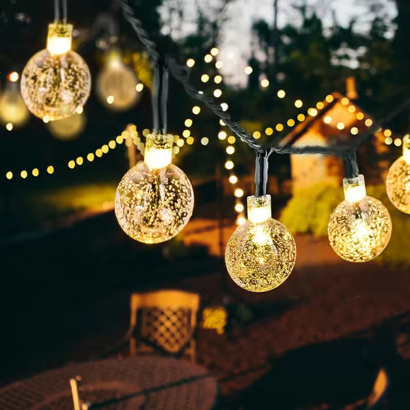 Solar Fairy Lights (20–100 LED)