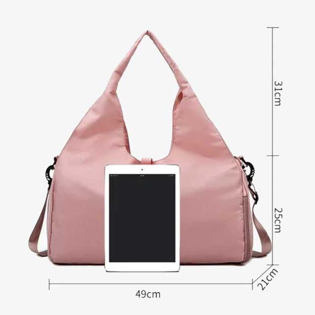 Women Gym Bag with Shoe Compartment – Stylish, Spacious Workout Tote for Gym, Sports & Travel
