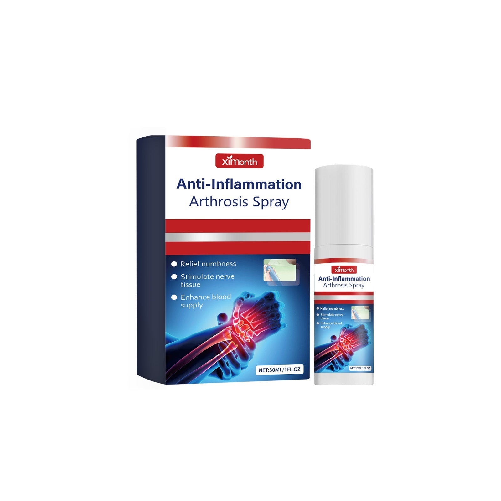 Anti-Inflammation Joint Pain Spray, Body Care, Fast Relief for Knee Shoulder Neck ,30ml
