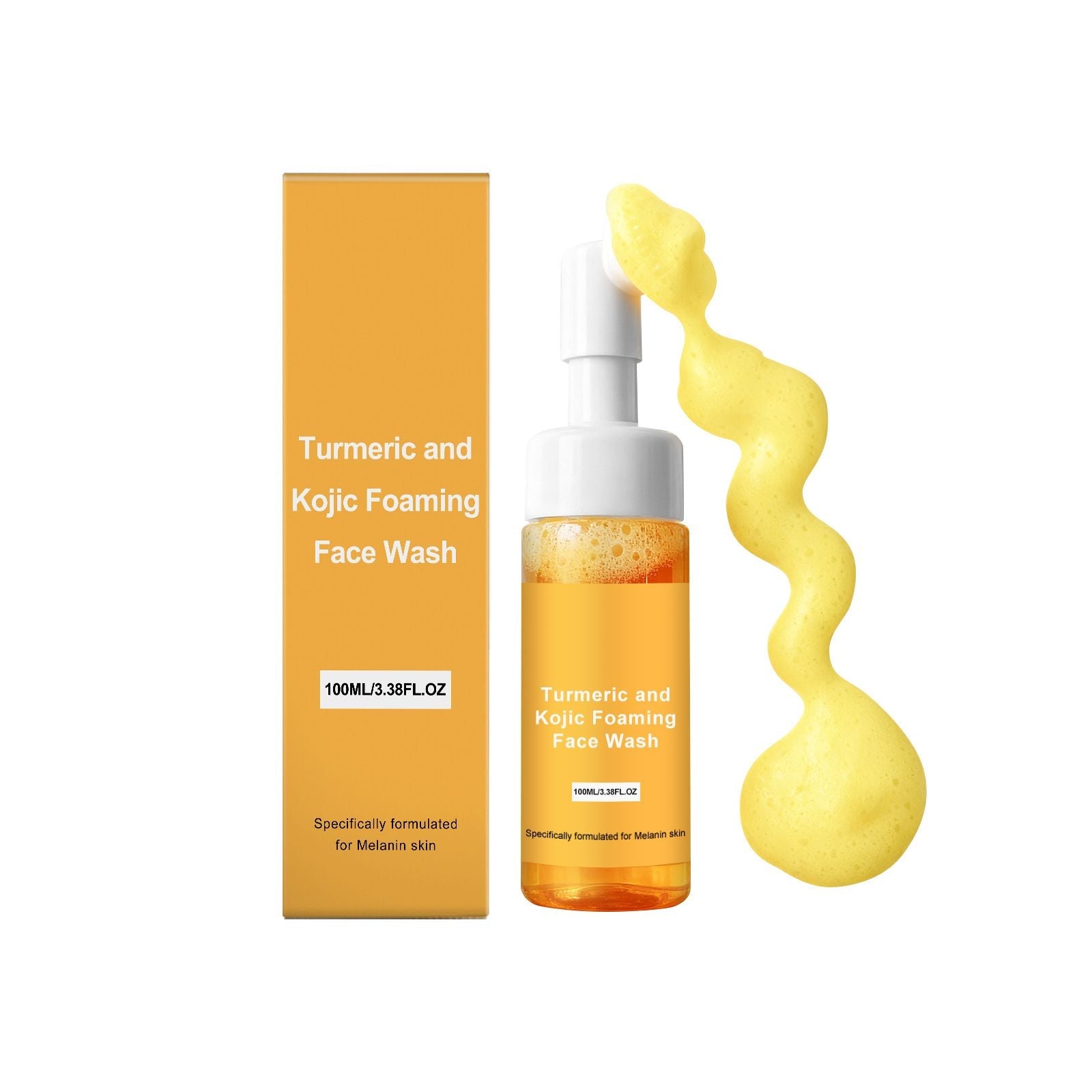 100ml Turmeric Foaming Cleanser with Oil Control and Deep Clean