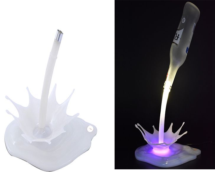 3D Pouring Wine Lamp LED Desk Night Light USB Rechargeable Touch Table Lamp