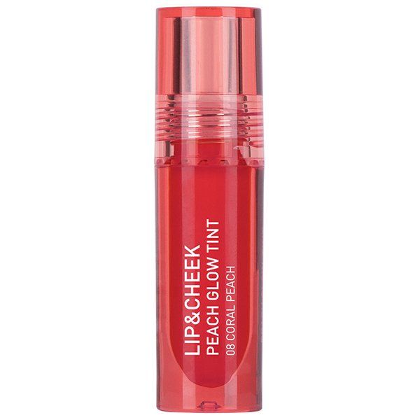 LIP & CHEEK PEACH GLOW TINT 2.4G BABY BRIGHT (M) #08 CORAL PEACH