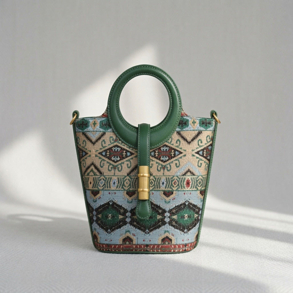 Jamila Designer Heritage Nomad Green Bucket Bag 2026 Ramadan Limited Edition