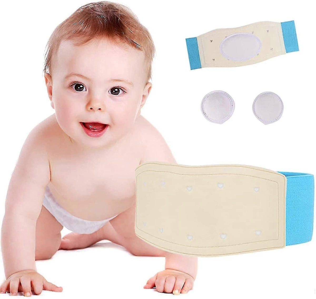Adjustable Umbilical Hernia Support Belt for Babies