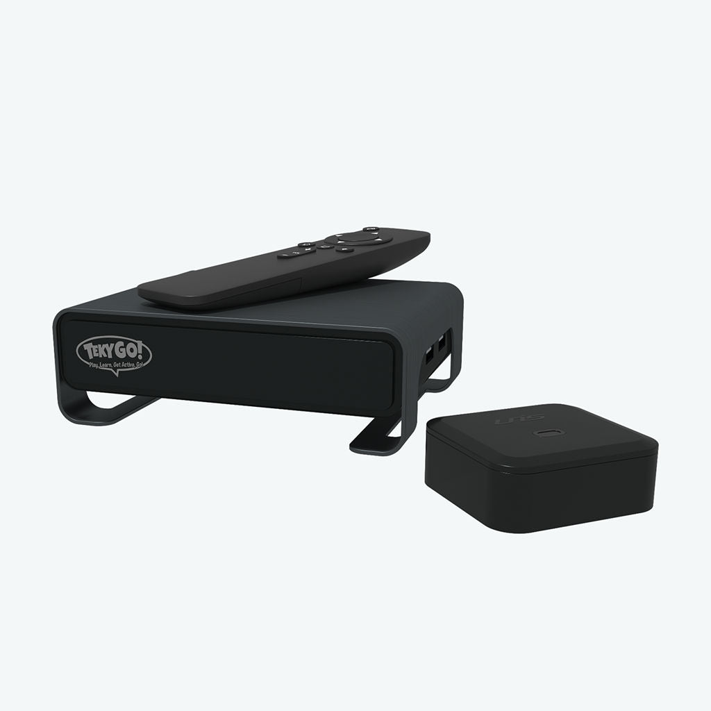 TekyGo! Trampoline Bundle – Portal & Sensor Interactive Gaming System for kids