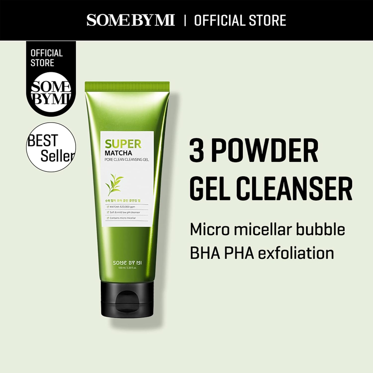 جل التنظيف Some By Mi Super Matcha Pore Clean 100 مل