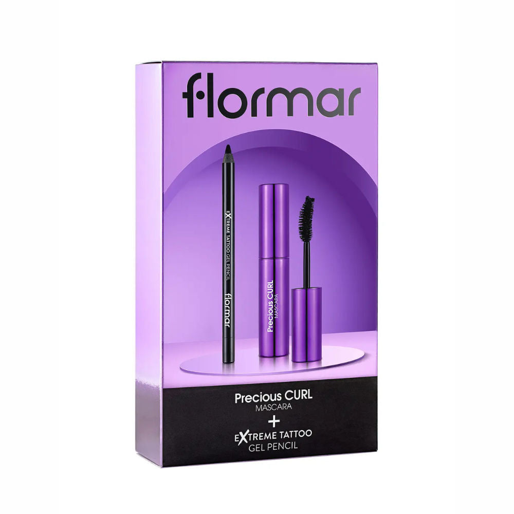 Flormar Eyes Coffret (Precious curl mascara and Extreme Tattoo 06)