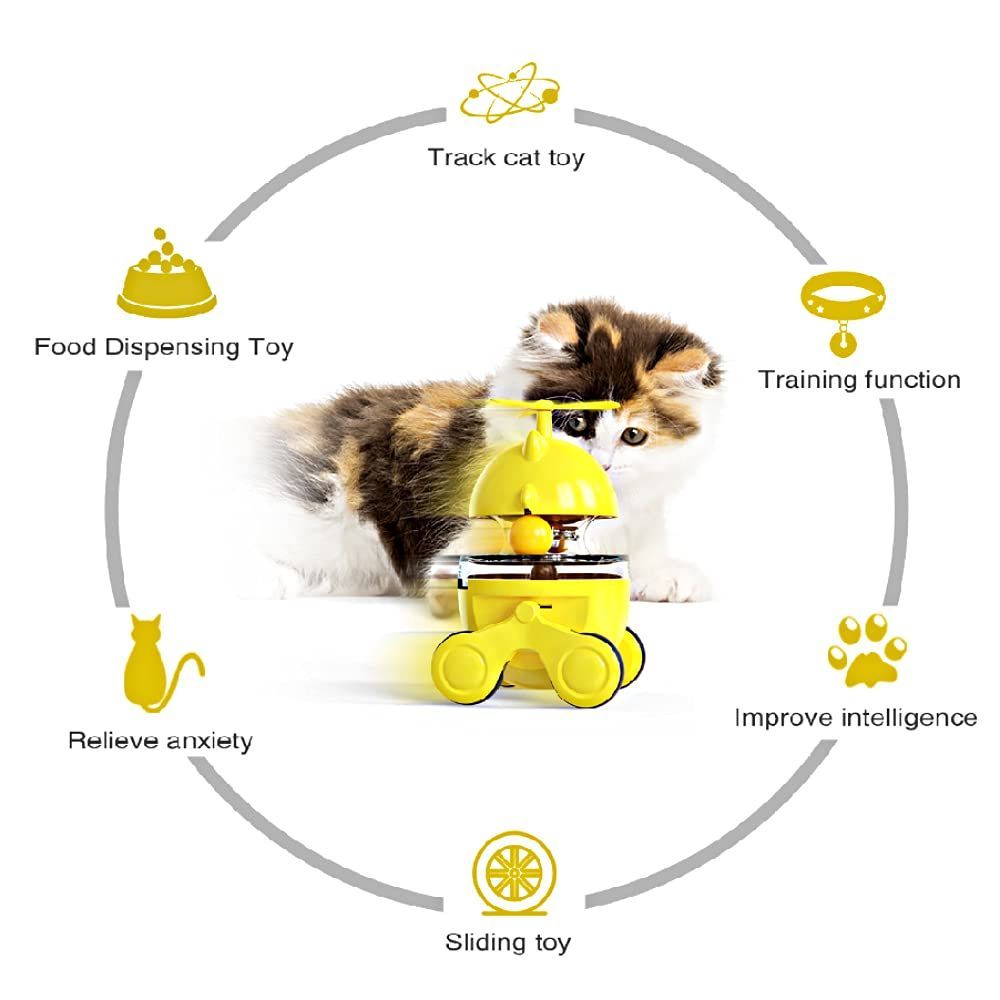 Pet Toy Tumbler Cat Turntable Leaking Food Ball Training