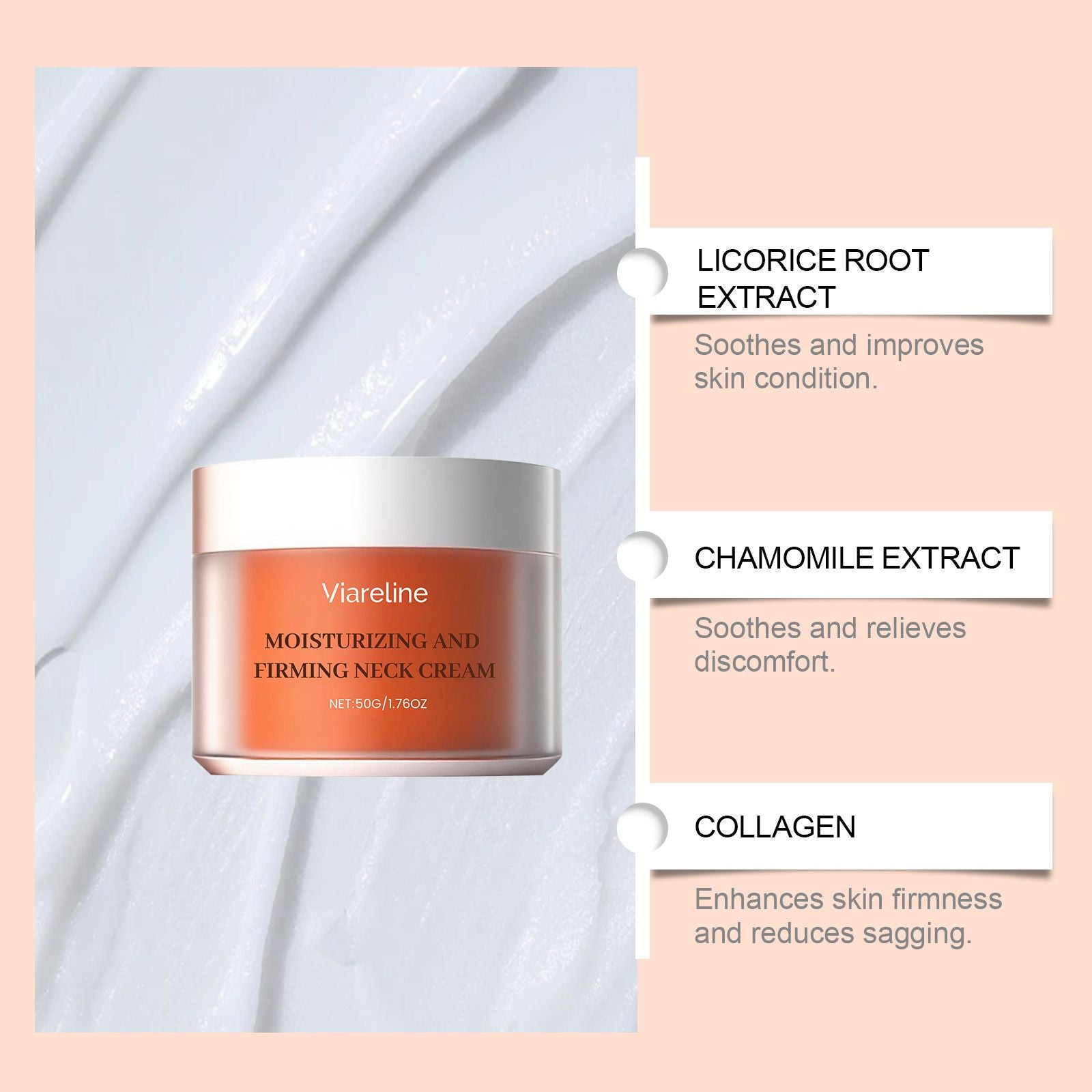 Moisturizing Neck Cream Firming Care 50g