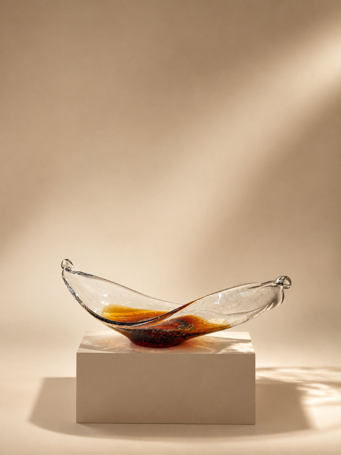 Tati deco Centre table red amber