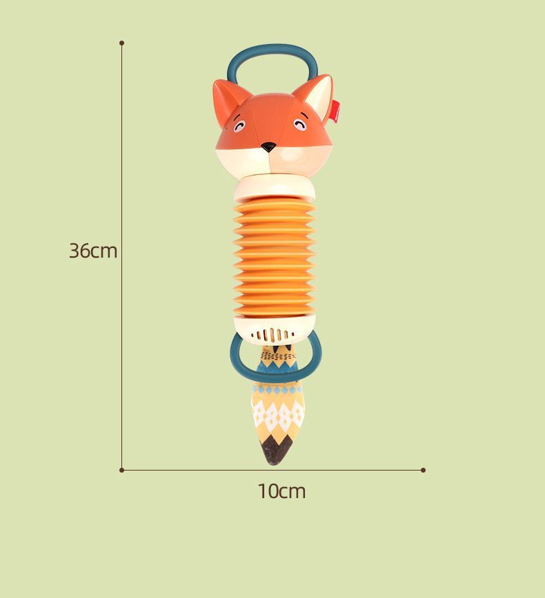 Musical Toys Baby Instrument Comfort Toy Fox Accordion Toy Gift Portable