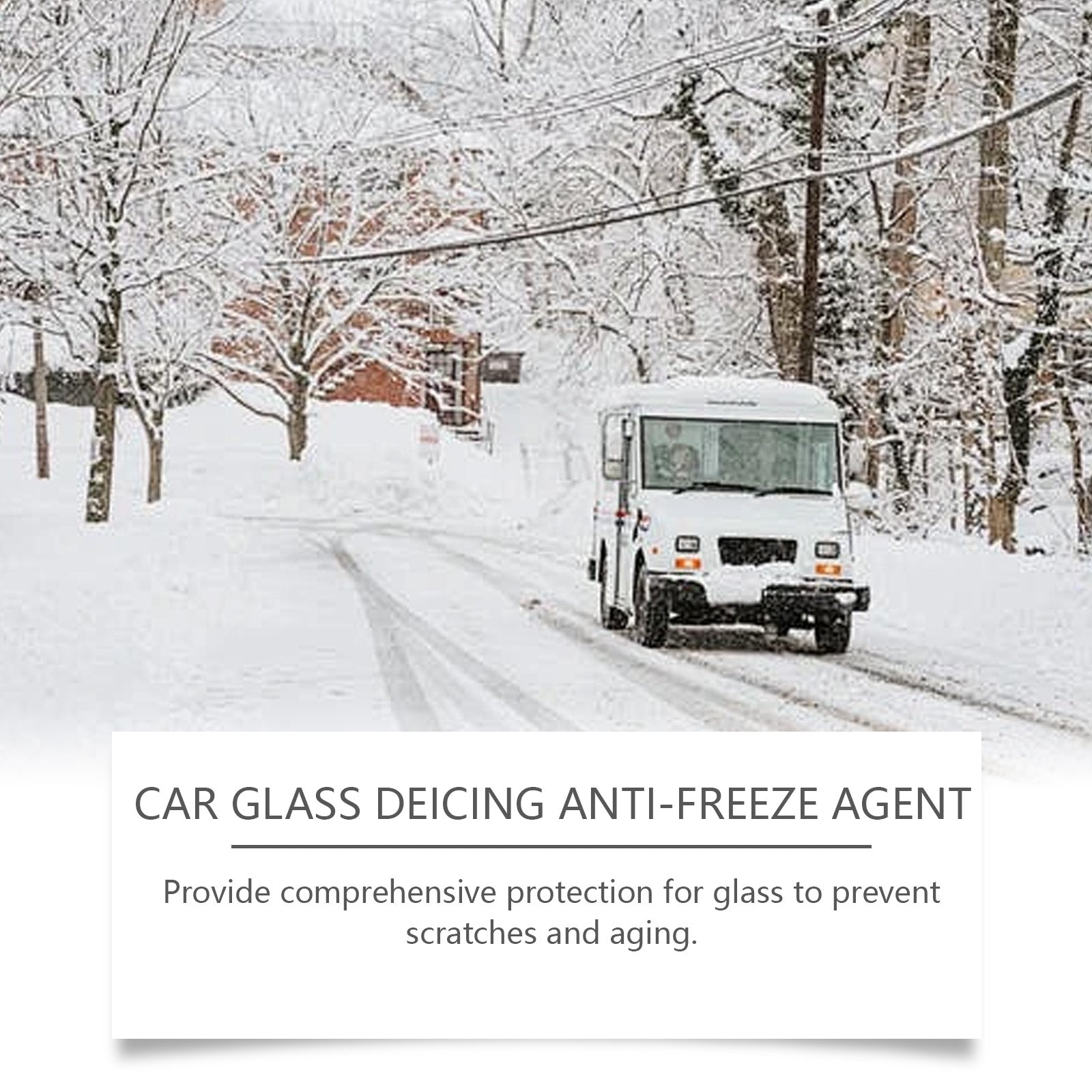 Automotive Glass Deicing Anti-Fog, Winter Car Care, Scratch Protection ,100ml