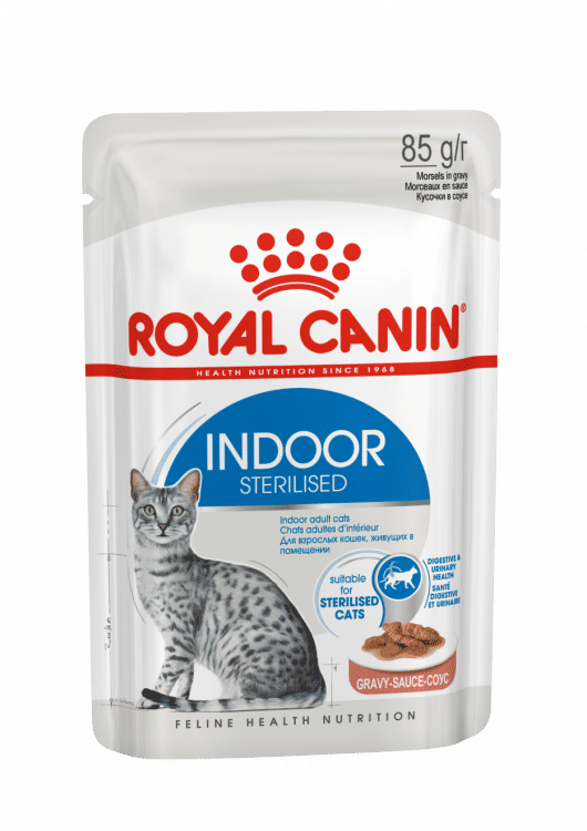 Royal Canin Feline Health Nutrition Indoor - 12 Wet Food Pouches