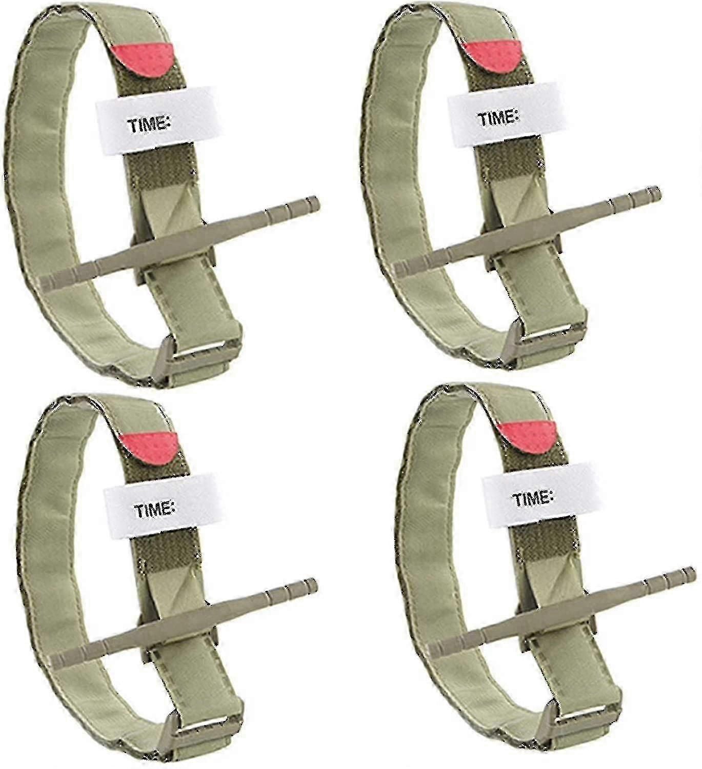 4pcs Outdoor Emergency Tourniquet Medical Military Tactical Emergency Tourniquet Strap First Aid Tactical Medic Life Saving