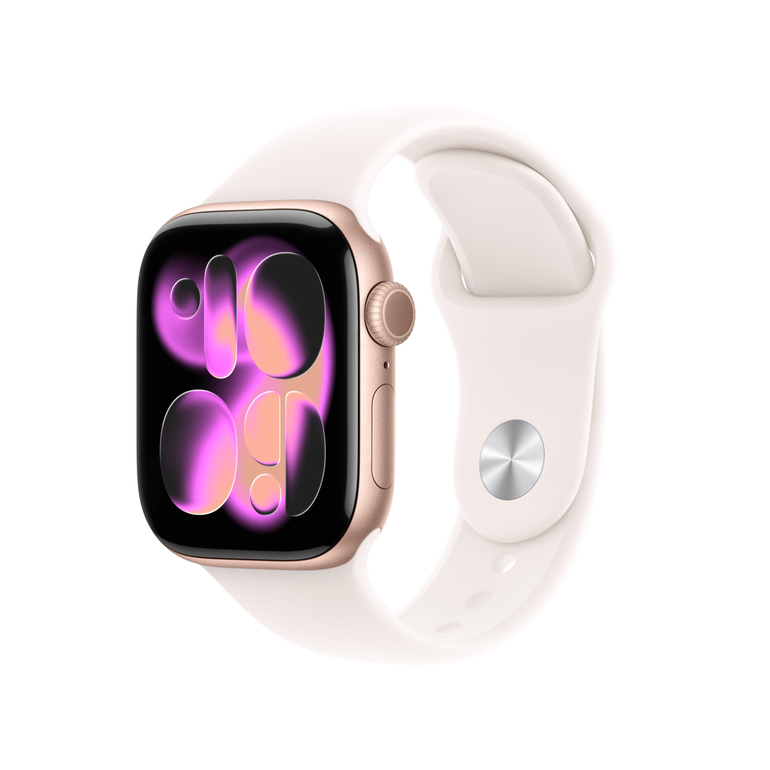 Apple Watch Series 11 Aluminium Case with Sport Band - 42mm, GPS, Rose Gold Aluminium Case